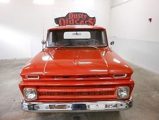 1965 red stepside runs&amp;drives great body&amp;interior good!