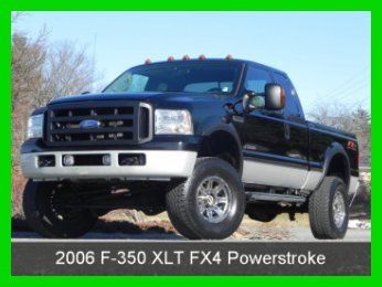 2006 ford f-350 xlt extended cab short bed fx4 4wd 4x4 6.0l powerstroke diesel