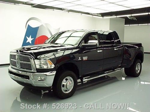 2011 ram 3500 laramie mega diesel drw 4x4 air ride 35k! texas direct auto