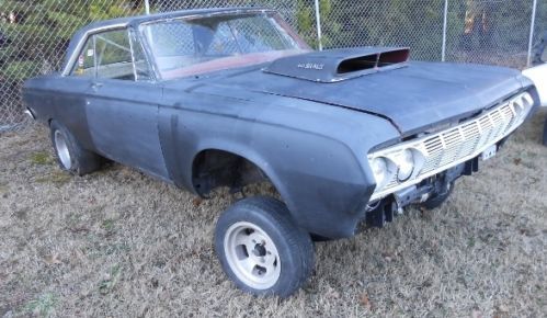 1964 64 plymouth belvedere straight axle gasser project rat rod altered hemi 426