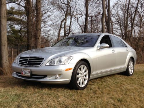 2007 mercedes-benz s550, silver, just serviced, gorgeous, warranty, low reserve