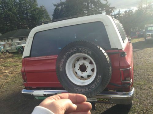 1985 Chevy k10 Blazer, image 3