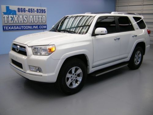 We finance!!!  2011 toyota 4runner sr5 4x4 roof heated leather 36k mi texas auto