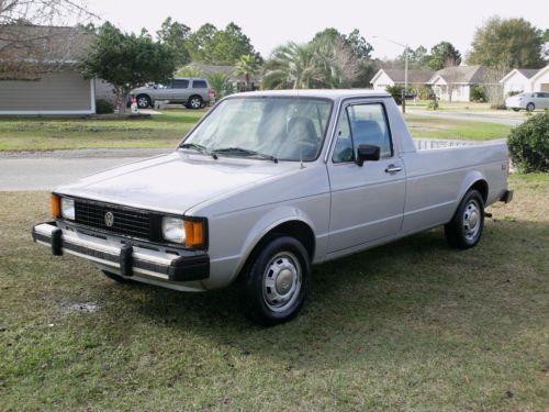 1981 vw rabbit pickup 1.6l diesel 5spd manual,reliable!  45-50 mpg!