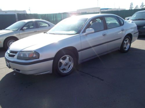 2003 chevy impala, no reserve