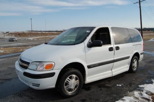 Chevy venture braun handicap wheelchair mini van 1-owner fleet