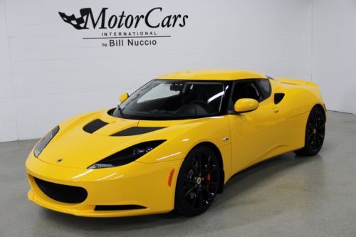 2012 lotus evora 2+2 ips - saffron yellow/ black - 500 miles!!  tech pac, sport!