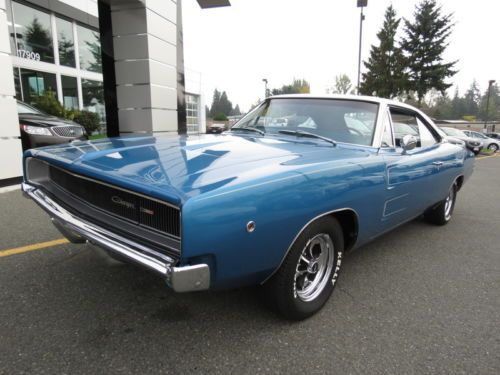 1968 dodge charger 383ci. documented washington car ! solid &amp; un-molested car!