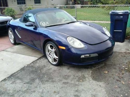 2005 porsche boxster 2.7l h6 rear wheel drive