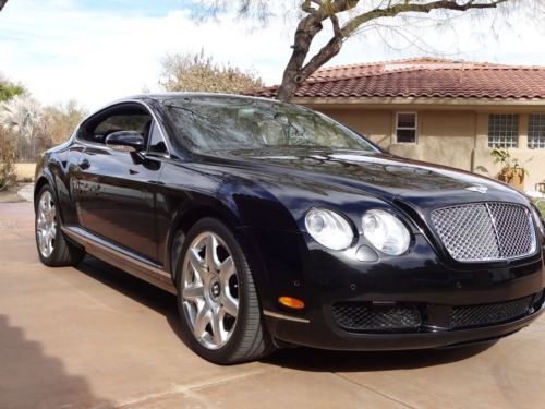 2006 bentley continental gt coupe 2-door 6.0l-mulliner