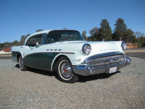 1957 buick century riviera mint green over kearney green