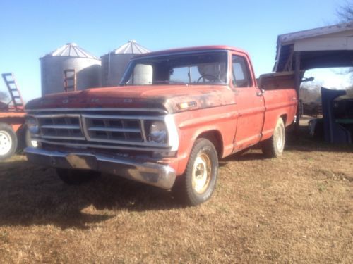 1970 f100 great resto or shop truck project !