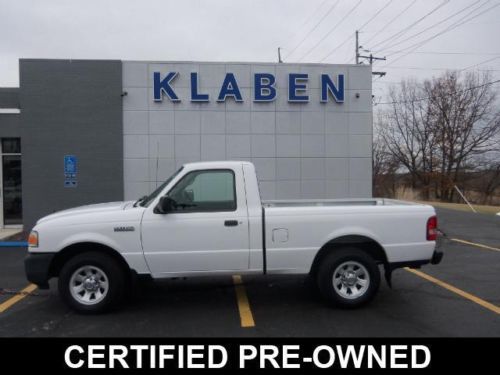 2wd, reg cab ,ford certified 2.3li4