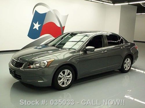 2009 honda accord lx-p sedan  automatic cruise ctrl 42k texas direct auto