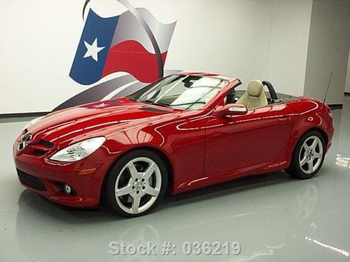 2005 mercedes-benz slk350 roadster v6 automatic 40k mi texas direct auto