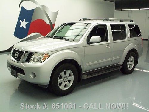 2008 nissan pathfinder se leather dual dvd rear cam 62k texas direct auto