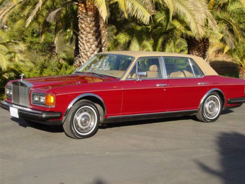 1984 rolls royce silver spur base sedan 4-door 6.7l