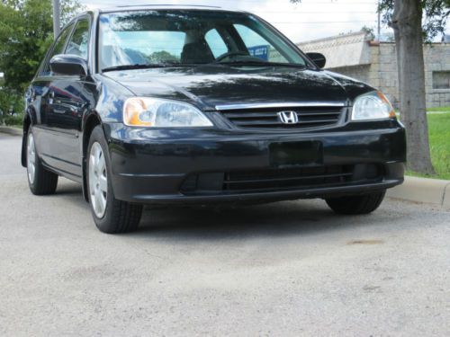 2002 honda civic ex 4door sedan, with newly rebuilt transmission