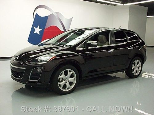 2011 mazda cx-7 s grand touring sunroof nav leather 52k texas direct auto