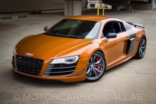 2012 audi r8 gt v10 navigation 6 speed carbon fiber quattro sport suspension