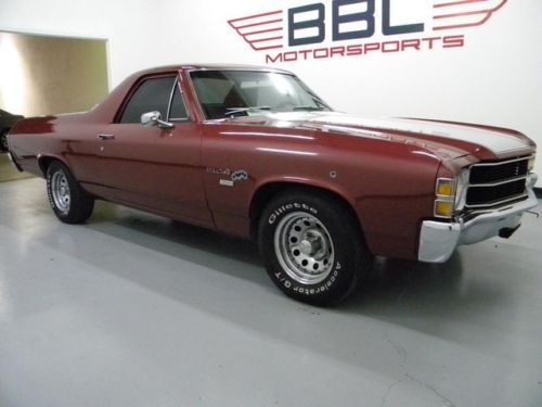 1971 chevy el camino original restoration 350 big block low miles. rare