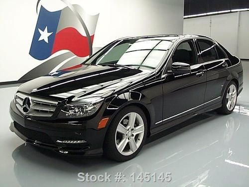 2011 mercedes-benz c300 sport 4matic awd sunroof 20k mi texas direct auto