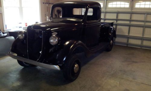 1936 ford v8 flatehead pickup truck 1/2 ton short bed