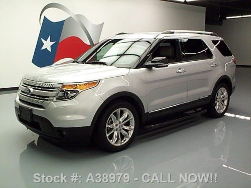 2012 ford explorer xlt heated leather nav rear cam  26k texas direct auto
