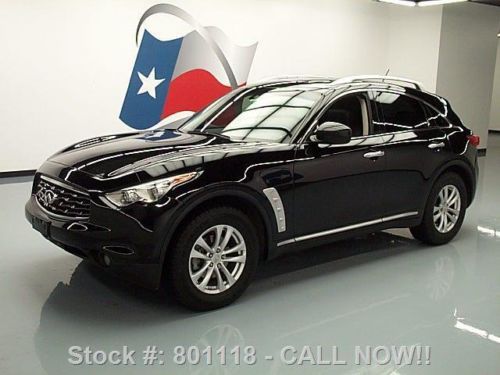 2010 infiniti fx35 climate leather sunroof rear cam 44k texas direct auto