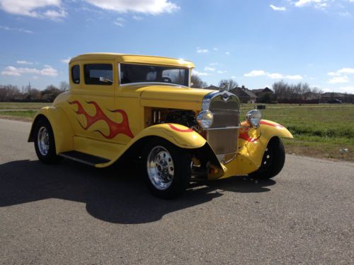 1930 ford model a 5 window coupe hot rod