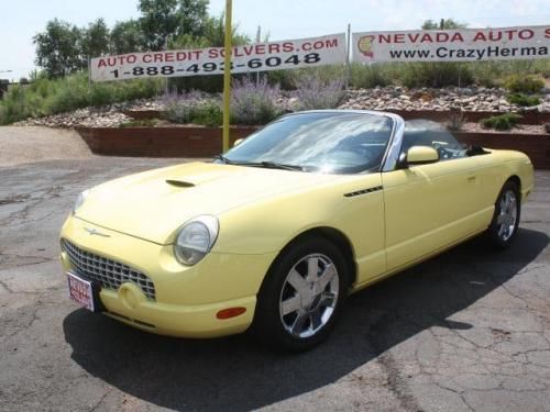 2002 ford thunderbird base convertible 2-door 3.9l