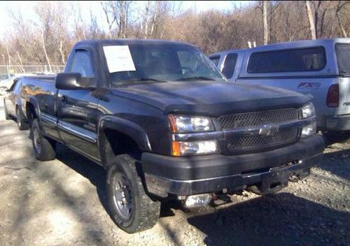 Duramax diesel 2003 chevrolet silverado 2500 hd ls regular cab pickup 6.6l