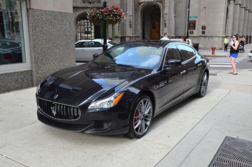 2014 maserati quattroporte gts carbon fiber 21&#034; wheels $170k msrp! only 47 miles