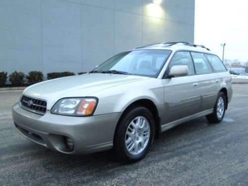 2004 subaru outback limited wagon awd 1 owner loaded must see