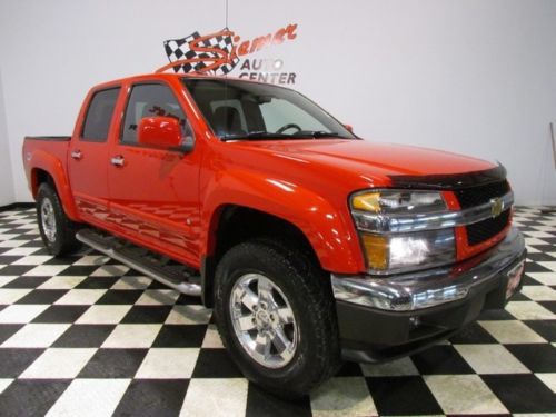 Z71, bright red, crew cab, 4x4,4wd