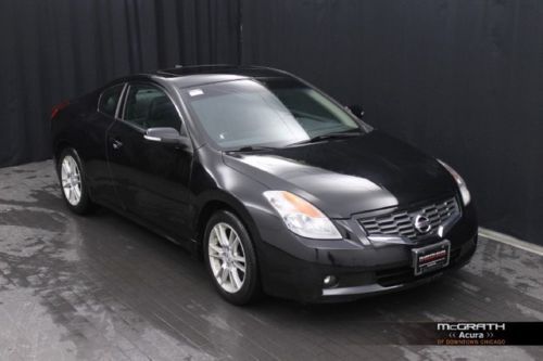 2008 altima coupe cvt se low miles 1 owner carfax
