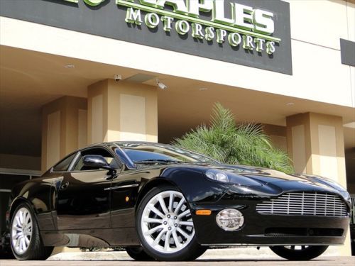 2002 aston martin vanquish 13k miles, rear seats, quilted headliner