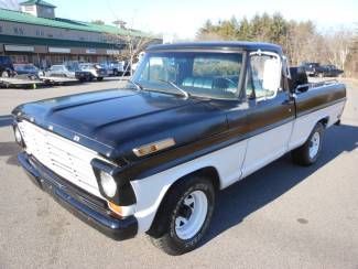 1968 black runs &amp; drives great 3 on floor good body!