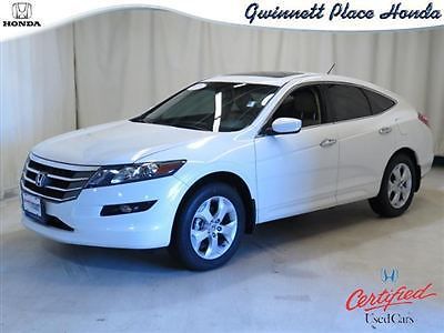 Honda crosstour 4wd v6 5dr ex-l low miles 4 dr sedan automatic gasoline 3.5l soh