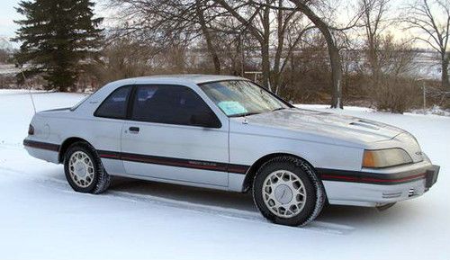 1988 ford thunderbird turbo sedan 2-door 2.3l