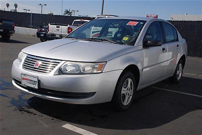 2005 saturn ion ion 1 4dr sdn auto silver