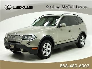 08 x3 premium package leather pano roof bluetooth park distance bmw assist