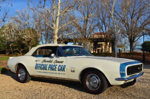 1967 CAMARO "PACESETTER" SS/RS CONVERTIBLE - FRAME OFF RESTO. 396 C.I. - RARE!, image 2