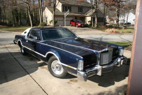 1976 continental mark iv bill blass designer edition