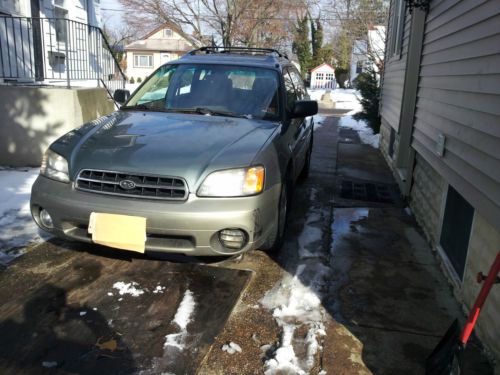 2001 Subaru Outback Limited Wagon 4-Door 2.5L Daily Driver  for parts or repair, image 1