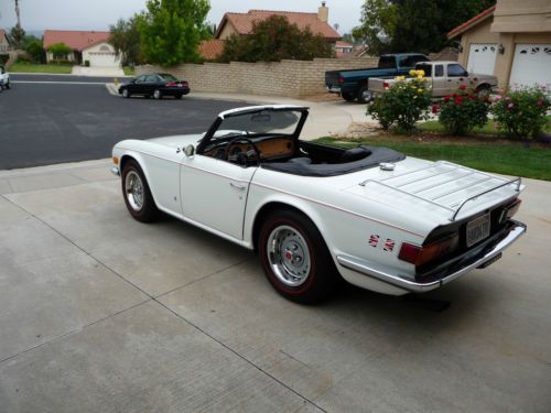 1976 triumph tr6 base convertible 2-door 2.5l