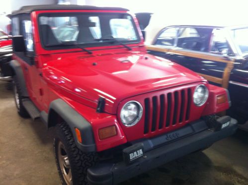 1997 jeep wrangler se sport utility 2-door 2.5l