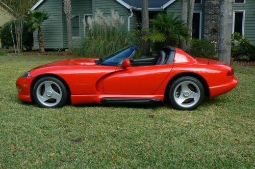 1993 dodge viper base convertible 2-door 8.0l