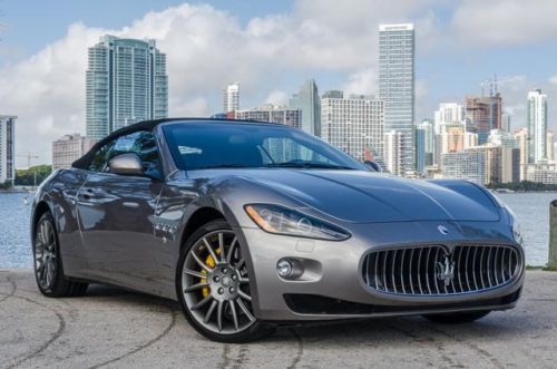 2012 maserati granturismo sport &#034;s convertible