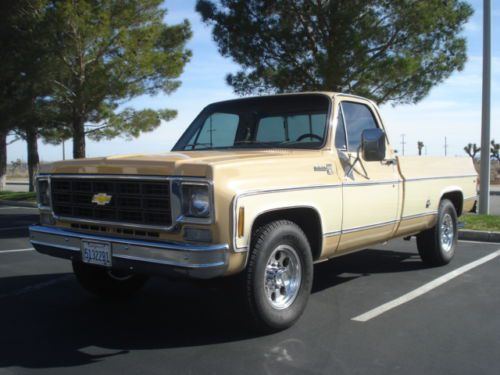 1978 chevrolet scottsdale 3/4 ton camper special